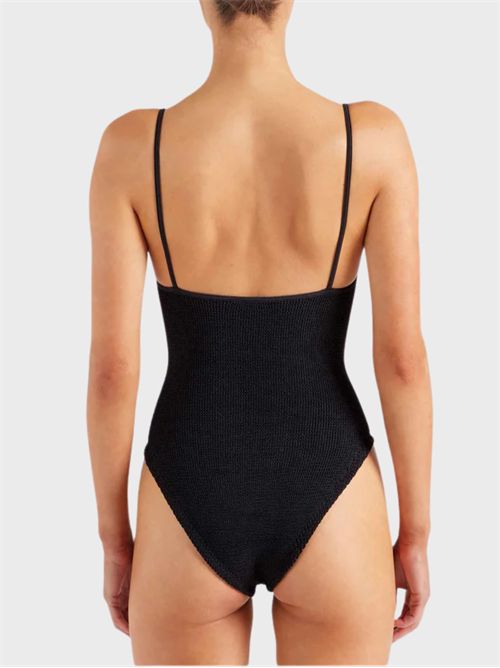Pamela one-piece swimsuit with scoop neckline and thin straps HUNZA G | PAMELA9